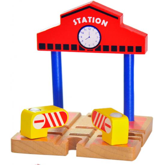 Halta, Statie tren - cu bariera rotitoare AcoolToy