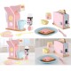 Set de jucarie Expresor Cafea si Toaster Pastel expresso din lemn Kidkraft