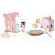Set de jucarie Expresor Cafea si Toaster Pastel expresso din lemn Kidkraft