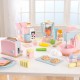 Set de jucarie expresso din lemn - Expresor Cafea Pastel Kidkraft 