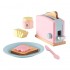 Set mic dejun de jucarie Toaster PASTEL Expresso din lemn - Prajitor de paine Kidkraft Espresso Toaster Pastel