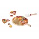 Set Pizza cu ingrediente si ustensile 35 piese