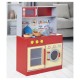Bucatarie din lemn Red Kitchen Lets Cook OnlyToys