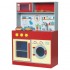 Bucatarie din lemn Red Kitchen Lets Cook OnlyToys