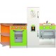 Bucatarie modulara din lemn de joaca copii cu 4 piese interschimbabile-Deluxe Grande Cuisine Modular Wooden Play Kitchen Acooltoy 