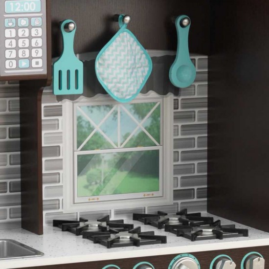 Bucataria Play Kitchen Culinary Espresso de joaca pentru copii - Kidkraft 53381