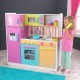 Bucatarie pastel de joaca Deluxe Big and Bright Play Kitchen KidKraft 53100