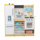 Bucataria de joaca pentru copii KidKraft Fresh Harvest Kitchen cu sunete si luminii 22 accesorii 