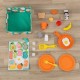 Bucatarie Casuta de joaca copii MORNING SUNSHINE PLAY KITCHEN KidKraft cu accesorii sunte si lumini