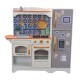 Bucataria de joaca pentru copii Mozaic cu Frigider magnetic - Mosaic Magentic Play Kitchen Kidkraft