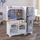 Bucataria de joaca pentru copii Mozaic cu Frigider magnetic - Mosaic Magentic Play Kitchen Kidkraft