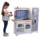 Bucataria de joaca pentru copii Mozaic cu Frigider magnetic - Mosaic Magentic Play Kitchen Kidkraft