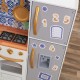 Bucataria de joaca pentru copii Mozaic cu Frigider magnetic - Mosaic Magentic Play Kitchen Kidkraft
