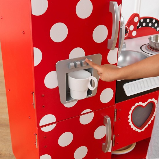 Bucatarie din lemn pentru copii Disney Minnie Mouse Vintage KidKraft
