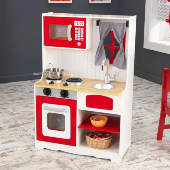 Bucatarie de joaca pentru copii Red Country KidKraft