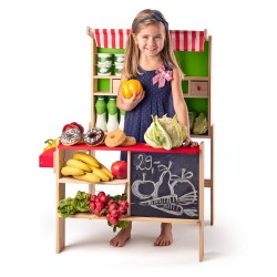 Magazin Copii Shop Stand cu Joc de Rol - Centru de joaca Multifunctional 