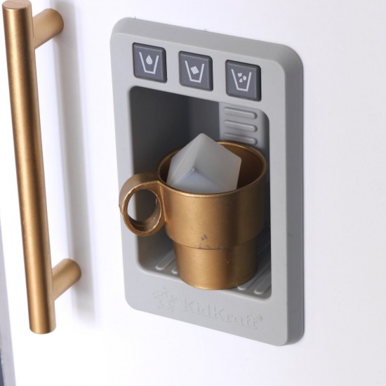 Bucatarie de joaca copii Terrace Garden Play Kitchen KidKraft cu accesorii sunte si lumini