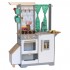 Bucatarie de joaca copii Terrace Garden Play Kitchen KidKraft cu accesorii sunte si lumini