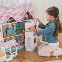 Casuta din lemn de papusi  Abbey Manor Dollhouse Kidkraft