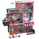 Casuta de papusi mobilata din lemn pentru fetite Brooklyn Loft Kidkraft