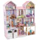 Casuta pentru papusi Country Estate KidKraft cu sunete si lumini 135 x 117 cm din lemn MDF