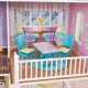 Casuta pentru papusi Country Estate KidKraft cu sunete si lumini 135 x 117 cm din lemn MDF