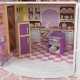 Casuta pentru papusi Country Estate KidKraft cu sunete si lumini 135 x 117 cm din lemn MDF