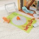 Casuta de papusi  Halie Dollhouse Kidkraft din lemn cu sunete, lumini si frigider care se deschide