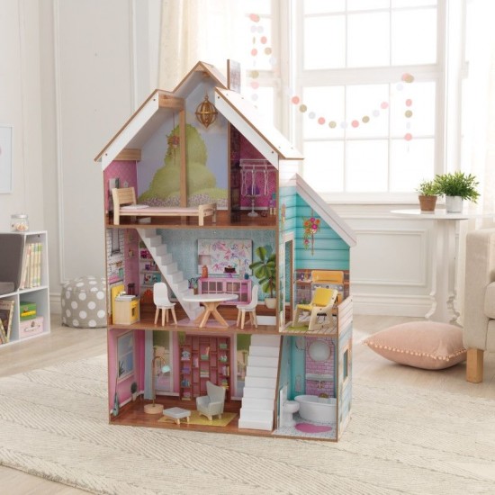 Casuta de papusi din lemn Juliette Zoey Dollhouse Kidkraft EZ Kraft Assembly
