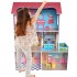 Casuta de papusi Tall Town DollHouse  din lemn cu 3 etaje si mobilier 