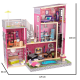 Casuta de papusi din lemn Uptown DollHouse KidKraft cu piscina cu apa