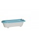 Casa de papusi din lemn MDF - Woodyland Dollhouse  cu lift 116 cm  trei etaje cu mobilier inclus