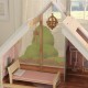 Casuta de papusi din lemn ZOEY - Juliette - Dollhouse Kidkraft EZ Kraft Assembly cu sunete si lumini