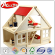Casuta din lemn natur cu 4 seturi de mobilier Structure House