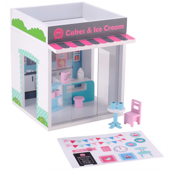 Cofetarie Magazin pentru prajuturi si inghetata -Jucarie-din-lemn Rosebud Cakes Ice Cream