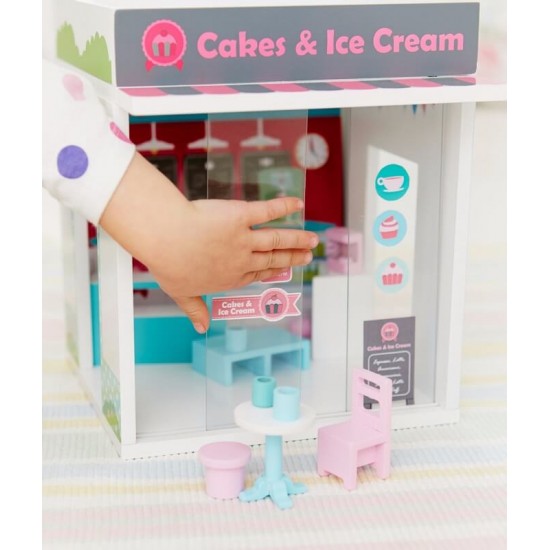 Cofetarie Magazin pentru prajuturi si inghetata -Jucarie-din-lemn Rosebud Cakes Ice Cream