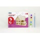 Sweet House - casuta din lemn de pictat puzzle 3D