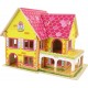 Sweet House - casuta din lemn de pictat puzzle 3D