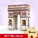 Arcul de Triumf Francez - puzzle 3D din lemn Robotime
