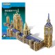 Elisabeth Tower cu Big Ben - puzzle 3D din lemn Robotime