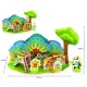 Kindergarten Forest Cabin - Puzzle 3D din lemn