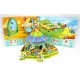 Oficiu Postal Forest Cabine  - Puzzle 3D din lemn