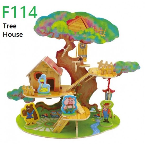 Tree-House-Forest-Cabin - Casuta din copac