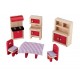 Set mobilier Bucatarie- Sala de Mese de jucarie din lemn