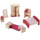 Set mobilier Dormitor  pentru casute de papusi