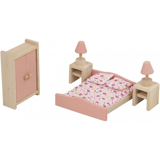 Set mobilier complet pentru casute de papusi - 6 in 1