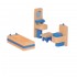 Set mobilier Baie pentru case de papusi WoodyLand