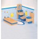 Set mobilier Baie pentru case de papusi WoodyLand