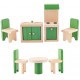 Set mobilier Bucatarie- Sala de Mese de jucarie din lemn WoddyLand