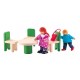 Set mobilier Bucatarie- Sala de Mese de jucarie din lemn WoddyLand